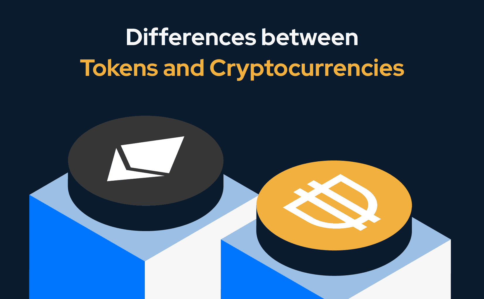 Diferencias entre tokens y criptomonedas