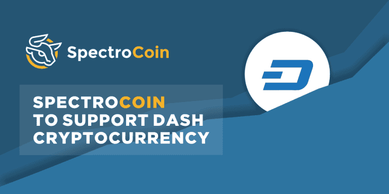 SpectroCoin to support Dash cryptocurrency.