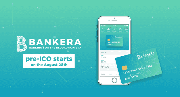 Bankera pre-ICO starts on the august 28th