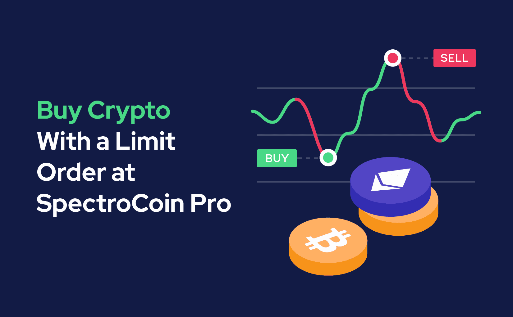 In this blog post, we present how to buy Bitcoin with a limit order at SpectroCoin Pro.