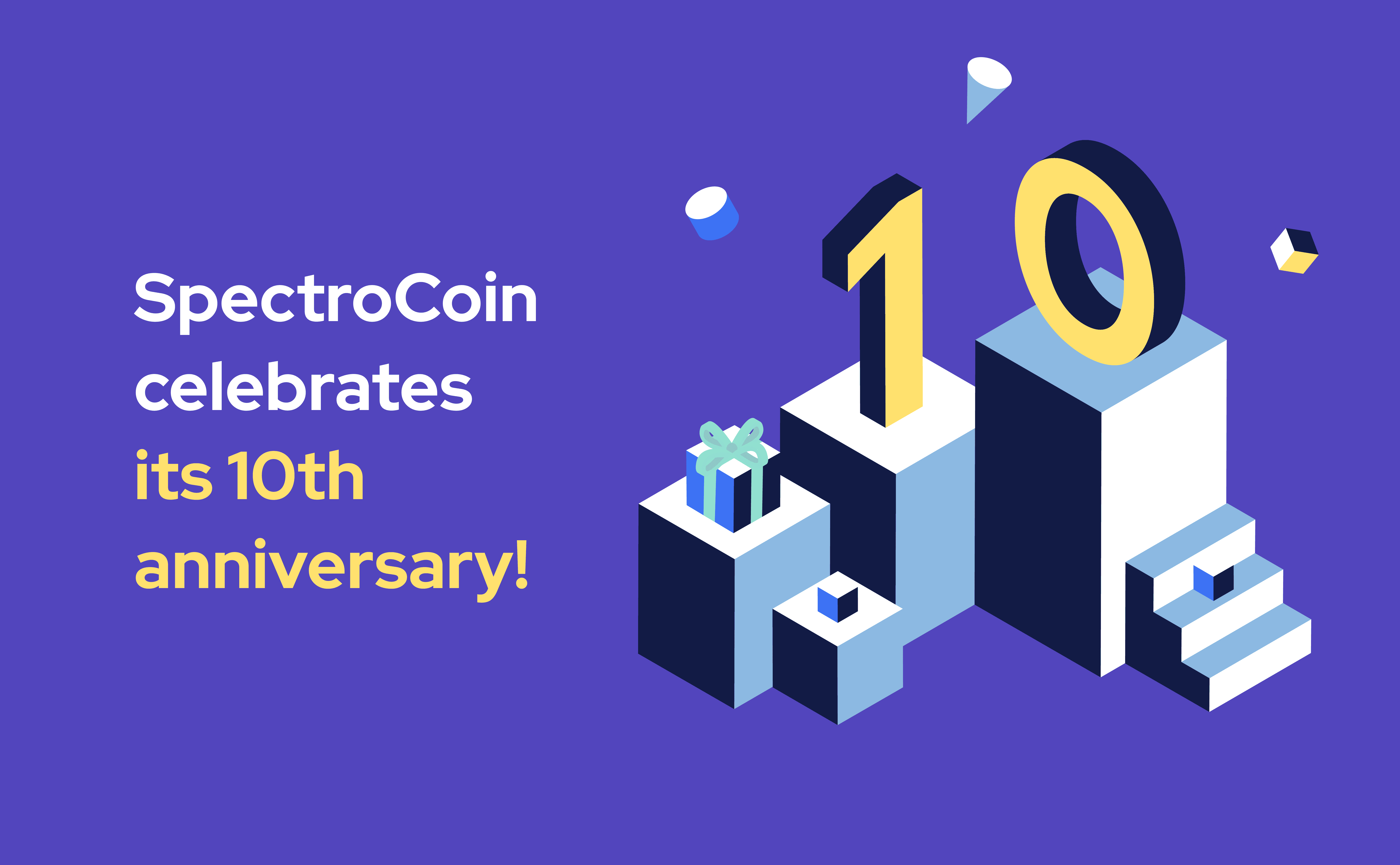SpectroCoin, a crypto wallet and app, is 10 years