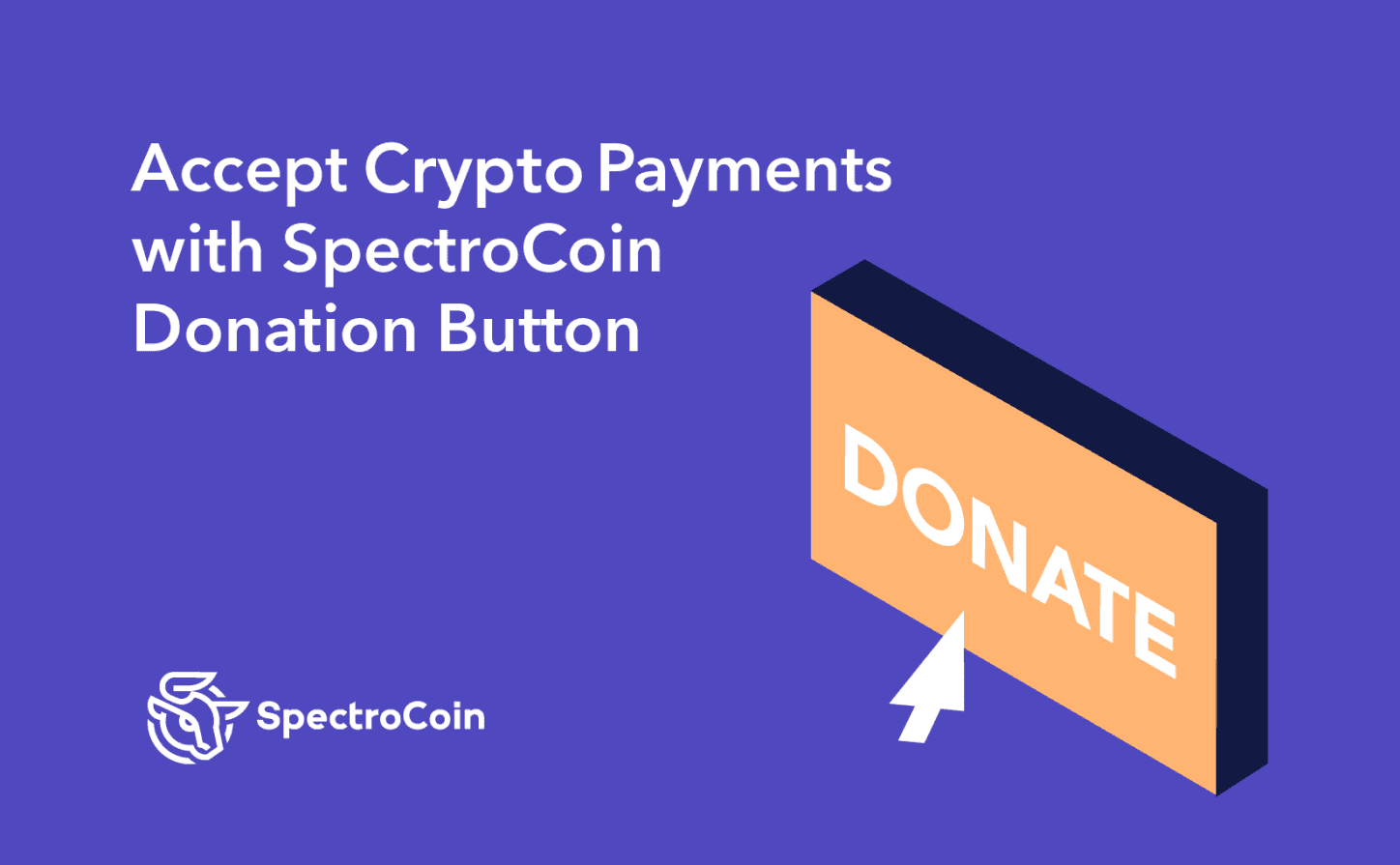 SpectroCoin Donation Button
