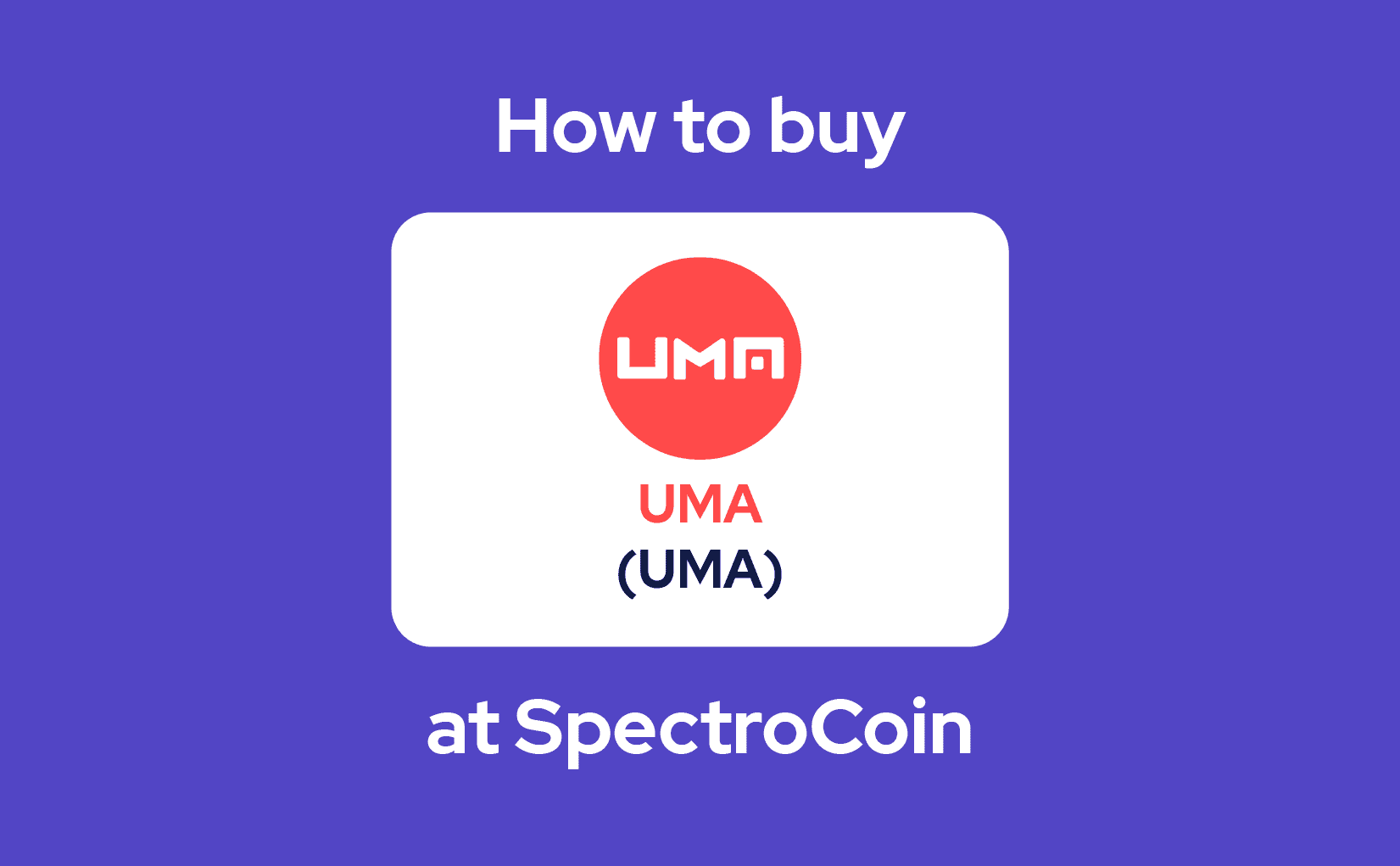 Buying UMA