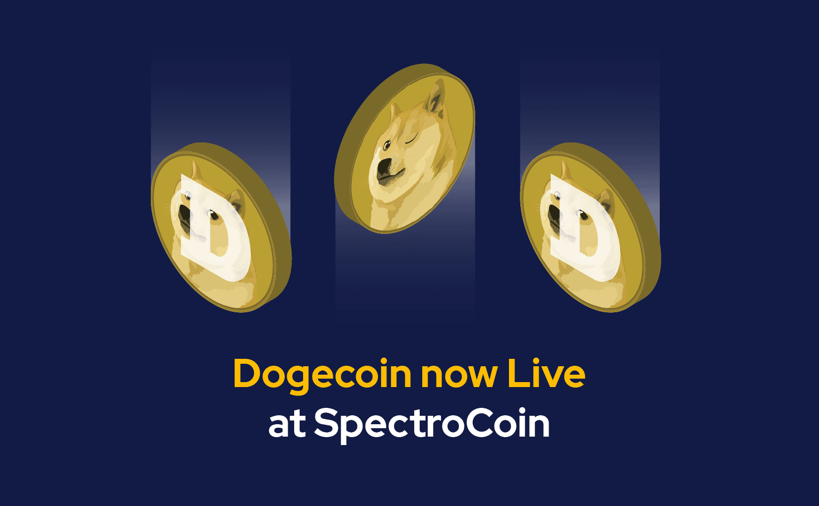 Dogecoin nüüd SpectroCoinis saadaval